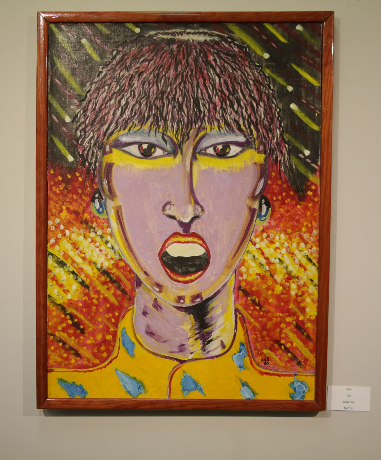 Opening for the Visions art exhibit at the Southern Shore Gallery